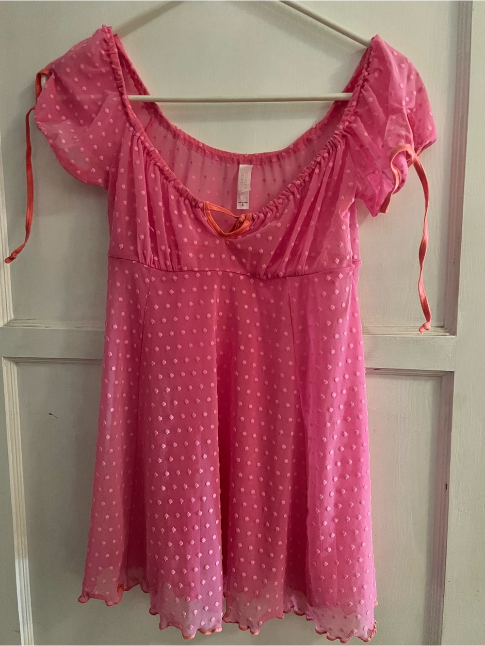 Victoria's Secret Pink polka dot lingerie